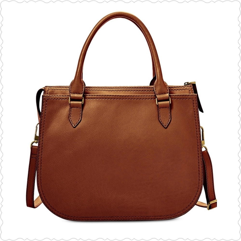 FOSSIL  Ryder Leather Medium Satchel - Picture 7 of 10